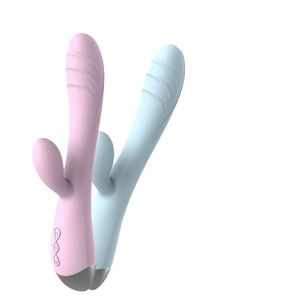 <b>Vibrating</b> Double-Headed AV Stick Female Orgasm Masturbator Strong Shock Massage for Female Masturbation - Product Image 1