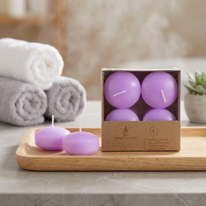 Velas Flotantes de Cera de Abeja CGA063-LV de 2 Pulgadas - No Tóxicas para Bodas y San Valentín - Product Image 3