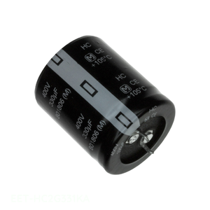 Condensateur original CAP ALUM 330UF 20% 400V SNAP TH 330 uF à montage traversant EET-HC2G331KA - Product Image 1