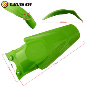 LINGQI修正KLX110オートバイ部品ダートバイクプラスチックフェアリングフェンダーキットとナンバープレートKLX 110 <span class=keywords><strong>KX65</strong></span> DRZ110 RM65用 - Product Image 3