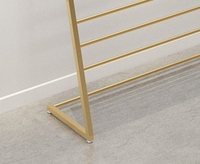 Cintre pour pantalons en tissu multicouche Papier d'emballage Présentoir de stockage Porte-écharpe de vente au détail en gros