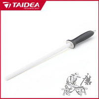 12 pouces Nylon+Fiberglass 95 #   Aiguiseur de couteaux en céramique d'alumine professionnel pour cuisine, nettoyeur pour acier inoxydable