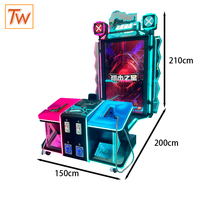 Máquina Simuladora de Tiro Personalizable para Dos Jugadores, OEM ODM, Logotipo y Apariencia Personalizables, Renderizado 3D Gratuito, Máquina de Tiro Arcade que Funciona con Monedas