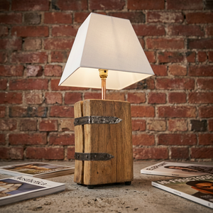 New Customized Wooden Table Lamp Manufacturer and Exporter with Minimalist Design LED 4100K Neutral White for Living Room - Product Image 4