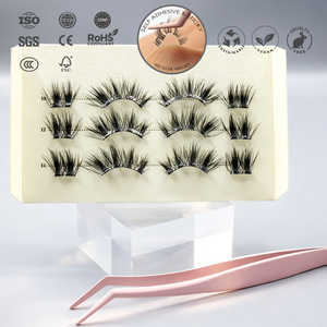 10 Days Long Lasting Pre-glued Lashes 100% Handmade Waterproof Manga Wispy <strong>Eyelash</strong> CPSR Certified Custom <strong>Magnetic</strong> Box <strong>UK</strong> Market - Product Image 1