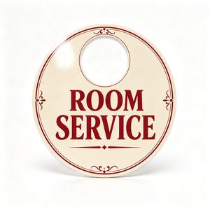 Colgador de puerta personalizado con forma de casa para bienvenida, ideal para habitaciones de hotel, entrada principal del hogar, y como publicidad para proveedores. - Product Image 3