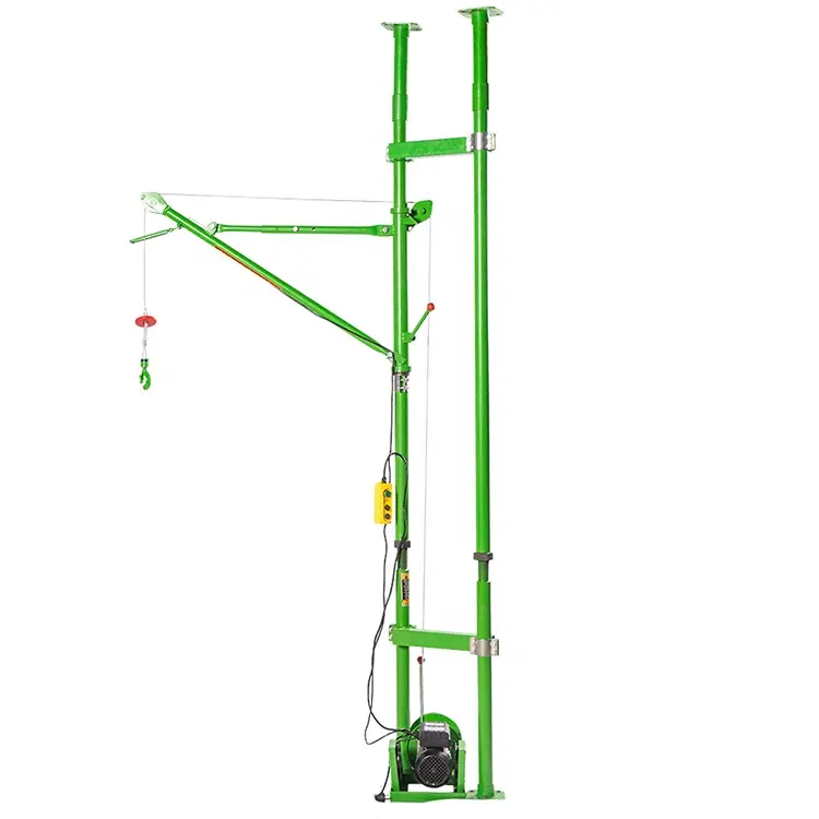 Мобильный маленький кран, маленький портативный складной ручной простой небольшой кран, бытовой подъемный кран