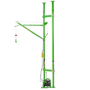 Mobile Small Crane Small Portable Foldable Hand Operated Simple Small Crane Household Lifting Crane Hoist