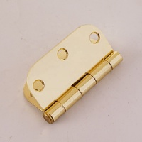 Charnières de porte robustes de haute qualité à coins arrondis 1/4 R 5/8 R, style américain, ressort, en fer de 3 pouces, charnières de 3,5 pouces