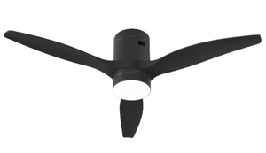 Ventilador de Techo de 3 Aspas y 52 Pulgadas con Luz, Control Remoto, Reversible, Motor DC de Bajo Ruido, Moderno, Temperatura de Color 3000-6000K para Sala de Estar - Product Image 2