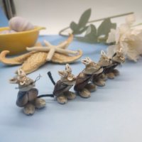 Vente d'appâts souris de bord de mer petite coquille artisanat Souvenir souris coquillage