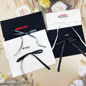 Bolsas <span class=keywords><strong>de</strong></span> Algodón Personalizadas al por Mayor, Bolsas <span class=keywords><strong>de</strong></span> Correo con Solapa, Bolsas con Cordón para Cabello, Ropa, Maquillaje y Bolsos - Product Image 5