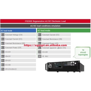 สอบถามราคาได้ที่ Itech It8200e เครื่องมือวัดโหลดอิเล็กทรอนิกส์แบบตั้งโปรแกรมได้กำลังสูง - Product Image 3