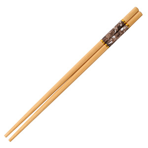 Palillos de bambú con patrón de mármol, antideslizantes, carbonizados, redondos, juego de cubiertos para adultos. - Product Image 5