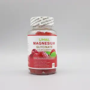 Magnesiumglycinaat Kalme Gummies Veranderen Slaapsituatie Voel Ontspannen Slaap Boost Lichaam Multifunctionele Gummies Die Snoep Gemakkelijk Absorberen