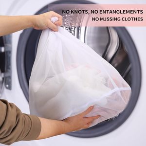 Bolsa de Lavandería de Malla de un Solo Nivel con Logotipo Personalizado, Bolsa de Lavado Cuadrada de Poliéster para Limpieza Personalizada de Ropa, Ropa Interior y Uso en el Baño - Product Image 6