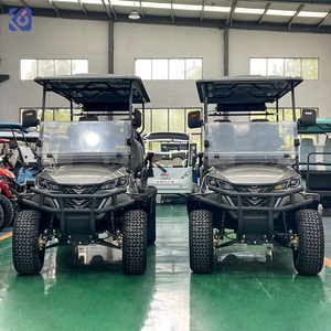 Voiturette de golf électrique tout-terrain 6 <span class=keywords><strong>places</strong></span> CAMP Luxury Design homologuée pour la route, batterie 72V, mini buggy de golf, voiturette de club - Product Image 6