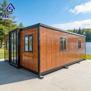Casa Contenedor Prefabricada Expandible de 40 y 20 Pies, Lista para Usar, de 1, 2, 3, 4 o 5 Dormitorios, Moderna, en Venta, Casa Modular, Granny Flat - Product Image 1