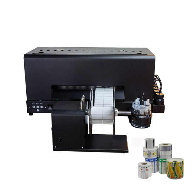 UV Label Sticker Printing Machine Roll to Roll Label Printer Barcode Printer