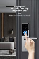 Cerradura Digital para Puerta de Hotel de Acero Inoxidable con Sistema de Gestión Hotelera y Llave Mecánica