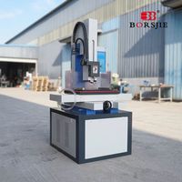 Machine de perçage CNC EDM 4 axes haute vitesse pour la perforation des métaux, perçage de petits trous, moteur PLC, haute précision, automatique