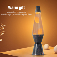 J & R Usine Directement Vente en Gros Lampe à Lave Lampe de Table Offre Spéciale Veilleuse pour Chambre avec Base Argentée Originale