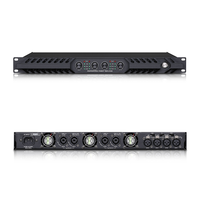 Amplificateur de puissance professionnel Gooermi 4 canaux classe D 1800W, montage en rack, amplificateur audio professionnel pour enceintes