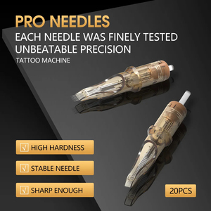 Aiguilles de tatouage Ambition 0,25-0,3-0,35 mm Round <span class=keywords><strong>Shader</strong></span> 3RS 5RS 7RS 21RM 23RM 25RM 1RL 3RL 5RL 7RL Round Liner Premium Cartridges - Product Image 4