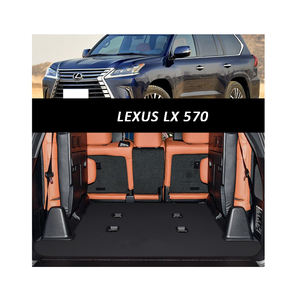 Alfombrilla de cuero para maletero de coche, revestimiento de carga de 5 y 8 asientos para Lexus LX 570 2008 L570 2009 2010 2011 2012 2013 2014 2015 2016 2017 2018 2019 - Product Image 1