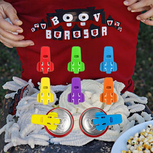 Abrelatas de plástico Manual de moda Abrelatas de cerveza de refresco con tapa de lengüeta de escudo Sacacorchos manuales y abridores Protector de bebidas Abrelatas - Product Image 2