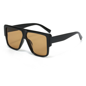 Wholesale New Women Outdoor Travel Street Photography Senior Sense Square Large <b>Frame</b> Sunglasses - Product Image 2