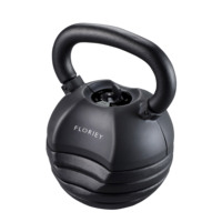 Logotipo personalizado 40LB/18KG Kettlebell ajustable Equipo de gimnasio en casa excepcional Pesas libres con excelente oferta