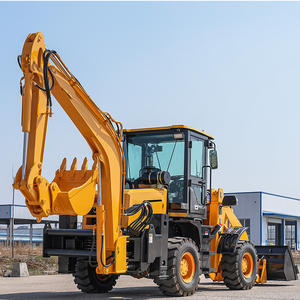 Retroexcavadora China CE EURO 5 EPA Precio de Fábrica 4x4 Excavadora Retroexcavadora Cargadora - Product Image 6