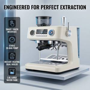 Máquina de Espresso Profesional de Doble Caldera con Control de Temperatura PID <span class=keywords><strong>para</strong></span> Cafeterías de Alta Gama y Baristas Caseros - Product Image 2
