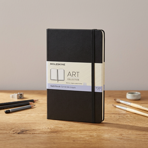 Carnet de croquis à spirales Moleskine Taccuino en cuir PVC, modèle 107957-1, disponible en A3, A4, A5, A6 – Cadeau idéal pour les artistes - Product Image 2