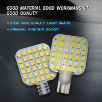 JIACHI FACTORY-Ampoule LED haute puissance pour Honda 12V 2.5W, largeur de la lampe 192 184 W5w T10, blanc froid, rouge, jaune 2835, 36smd