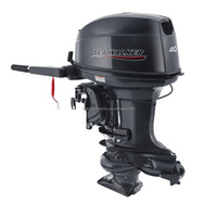 Pompe de Propulsion Hydrojet Hors-Bord avec Moteur Marin Hors-Bord 2 Temps 40 CV pour Bateau