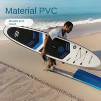 Planche de paddle gonflable portable Yak Outdoors, écologique, en PVC, antidérapante, accessoire pour la pratique du stand-up paddle, pour hommes, lacs, rivières, 9,45 kg