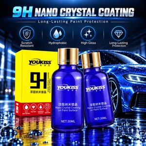 Kit di Rivestimento Ceramico 30ml per Detailing Auto, Protezione Vernice 9H, Sigillante Idrofobico Nano Cristallino Lucido - Product Image 1