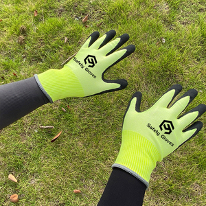 Chuangying bán buôn biểu tượng tùy chỉnh 13 gam tay nói chung EN388 găng tay an toàn công nghiệp chịu dầu Nitrile bọt làm việc găng tay cho nam giới - Product Image 2