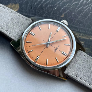 Relojes de Vestir de Negocios de Zafiro de 40 mm Personalizados OEM para Hombre, Reloj Formal Mecánico Automático Miyota 9015 Clásico de Lujo con Correa de Cuero - Product Image 2