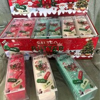 Bâton de beurre en TPR souple et sonore, activé par la voix, à remontée lente, jouet anti-stress à presser pour promotion de Noël