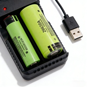 Chargeur de batterie lithium intelligent rapide <span class=keywords><strong>à</strong></span> double fente 1200 mA USB pour 26650/18650/14500/16340 avec démarrage <span class=keywords><strong>à</strong></span> zéro tension et protection contre les surcharges pour appareil photo - Product Image 2