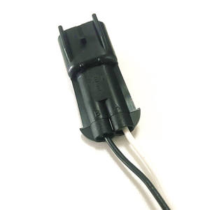 15300002 GM 2 Pin Cuaca Pack Tahan Air Sensor Fan Konektor Elektronik dengan 10 Cm 18awg Kawat Pigtail - Product Image 4