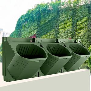 Système de mur végétal vertical en promotion, <span class=keywords><strong>jardinière</strong></span> <span class=keywords><strong>murale</strong></span> <span class=keywords><strong>suspendue</strong></span> pour la maison avec irrigation, emballé en carton - Product Image 2