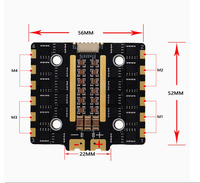 Contrôleur de vitesse électronique pour moteur brushless 12S 50A, kit complet RTF pour multirotor de course FPV RC