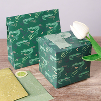 Papier d'emballage de luxe personnalisé de haute qualité, en gros, 80g, motif petit crocodile, 43*300cm, pour cadeaux et anniversaires