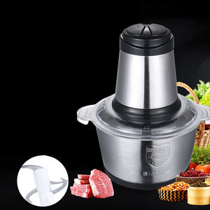 निर्माता खाद्य प्रोसेसर स्टेनलेस स्टील 2l 3l मिसर इलेक्ट्रिक मीट रसोई घरेलू सब्जी मीट - Product Image 2