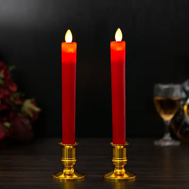 La maggior parte della vendita popolare di alta qualità ha condotto candele candele Led senza fiamma e candele Led