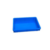 Boîtes de rangement empilables en plastique solide, bacs et caisses de présentation - Conteneurs logistiques recyclables pour applications en chaîne du froid